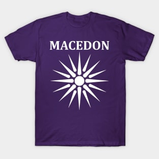 Macedon Alexander the Great Sun T-Shirt